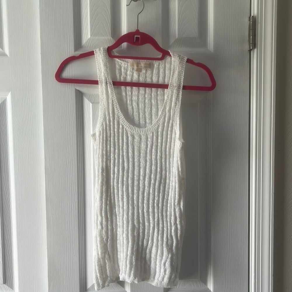 White Michael Kors Tank